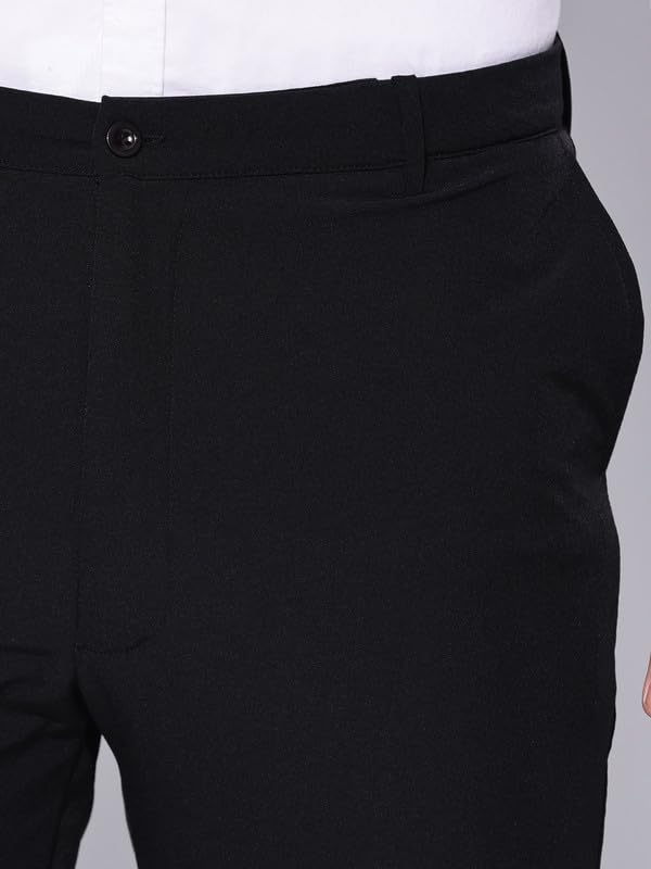 Image of BLUE TYGA Ultimate Office Joggers for Men | Wrinkle Free & Lightweight Joggers for Men | Ultra-Stretchable Pants for Office & Parties