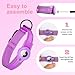 2026 Upgraded AirTag Dog Collar, Leather Dog Collar with AirTag Holder, Adjustable, Breathable, Soft Padded Apple Air Tag Dog Collars for Small Medium Large Dogs, (Purple, XL)
