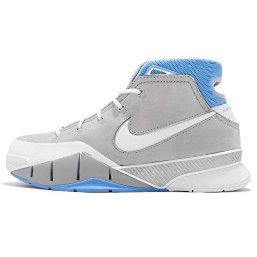 Nike Kobe 1 PROTRO, Zapatillas Hombre, Multicolor (Wolf Grey/White/University Blue 001), 44.5 EU
