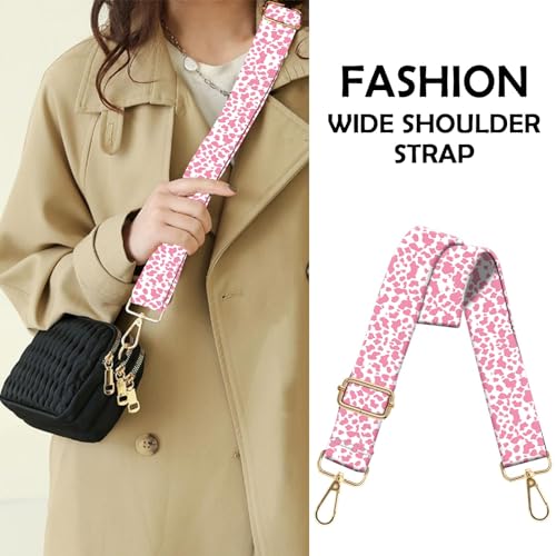 Image of Purse Strap Crossbody Shoulder Straps 1.5 inch Wide Replacement Adjustable for Women Girls Bag Aesthetic Cute
