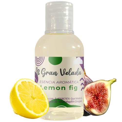 Esencia Aromática Lemon Fig | Aroma Cítrico Vital con Toques Frutales y Exóticos | Ideal para Perfumes y Cosméticos Caseros | Concentrada y Versátil Formato de Litro a Pedido