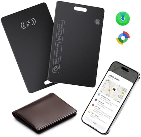 Wallet Tracker Card for Apple & Android - 1 Pack