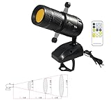 SENLAN LED Shapeable Spotlight with Adjustable Stand, spot Light for Gallery,musum,Concert,Stage