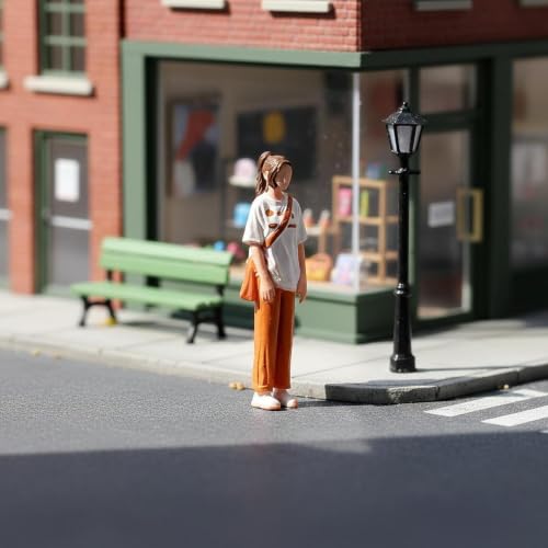 Figurine femme 1/64 accessoire résine pour donner vie aux maisons de poupées - 4