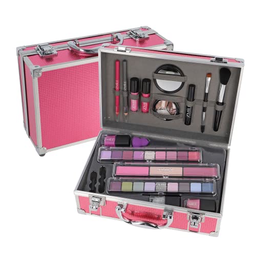 ZMILE COSMETICS Merry Berry Pink Cosmetic Case Vegan Cosmetics with Make-Up - Make-Up Set for On the Go for Traveling and as a Gift