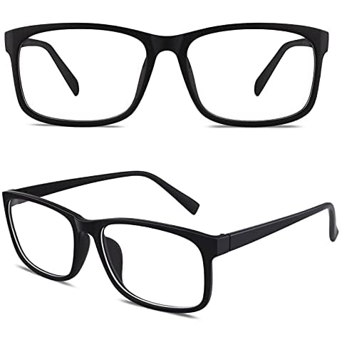 CGID CN12 Casual Square Clear Lens Glasses Cover