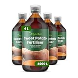 Fertilizante Líquido Para Boniato 4L – Abono Orgánico Para Hojas Saludables Y Crecimiento Fuerte – Refuerza Raíces Y Vitalidad – Organifer