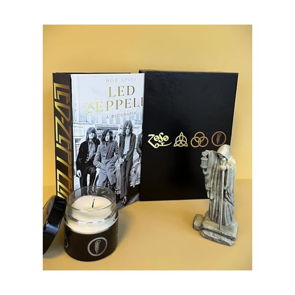 Capa do livro Led Zeppelin - A Biografia: Edição Limitada O Eremita