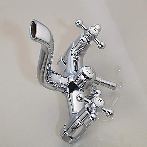 Baigner de douche avec douche à main en laiton massif durable - 3