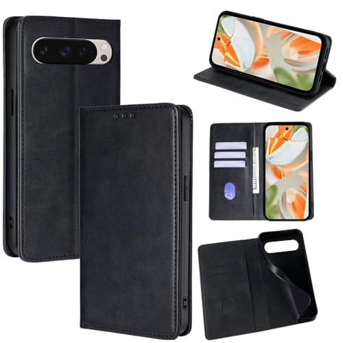 TrendKase Pixel 10 / 10 Pro �P�[�X �蒠�^ �J�[�h���[ Google �s�N�Z��10 / 10 Pro �J�o�[ ���U�[ �J�[�h�|�P�b�g �g�уP�[�X �X�^���h�@�\ �ϏՌ� �҂�����10 / 10 Pro ���z�^ �S�ʕی� �X�g���b�v