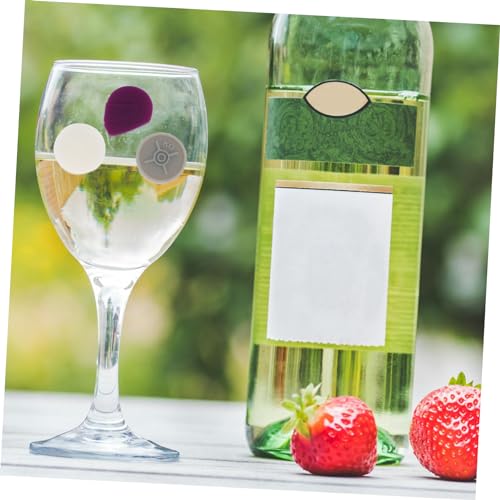 Étiquette de verre à vin en silicone idéale pour vos réceptions - 2