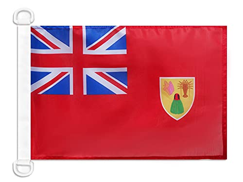 AZ FLAG Turks and Caicos Islands Civil Ensign Boat Flag 12x18 in