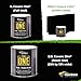 THE ONE All-In-One Paint & Primer - Black Matte, 8.5 Fl Oz/250ml Sample | 1 Coat Formula | Easy Indoor & Outdoor Decorating for Home & Garden Walls, Floors & Furniture | Water-Based & Low VOC