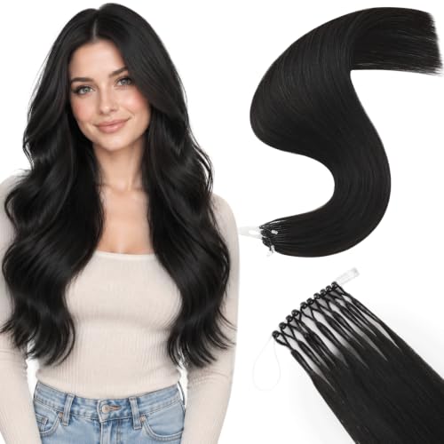 Full Shine Nano Tip Hair Extensions 20 Inch 50g Lightweight Strands