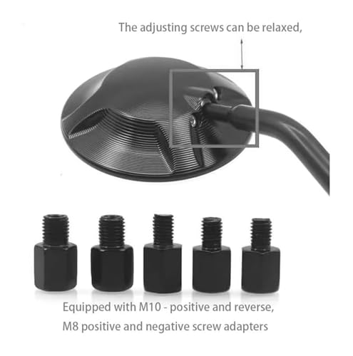 Rétroviseur moto TNT 600 pour remplacer vos miroirs vibrants - Rétroviseurs Leoncino