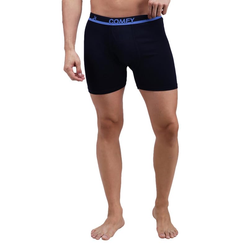 Regular Fit Solid Trunk for Men (Navy Color) | Cotton, Waistband Size_XL-image-23