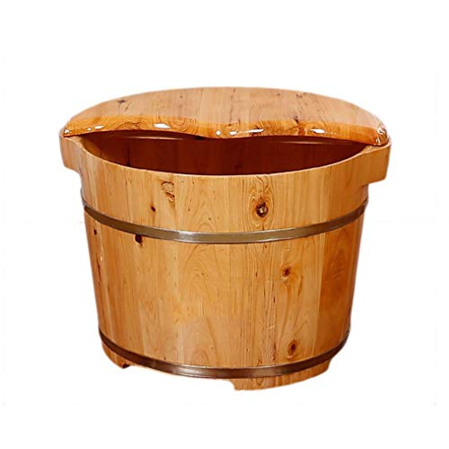 Spa para pies de madera sólido y cedro miniatura 1