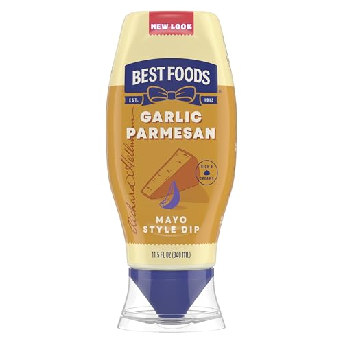 Best Foods Garlic Parmesan Chicken Tender Mayonnaise Style Dip Garlic Parmesan Delicious Flavor No Artificial Flavors 11.5 Fl Oz
