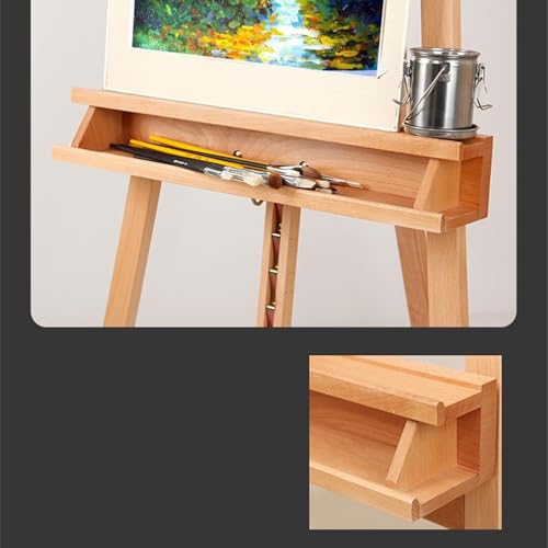 Chevalet d'art magnétique double face réglable pour dessiner - 4