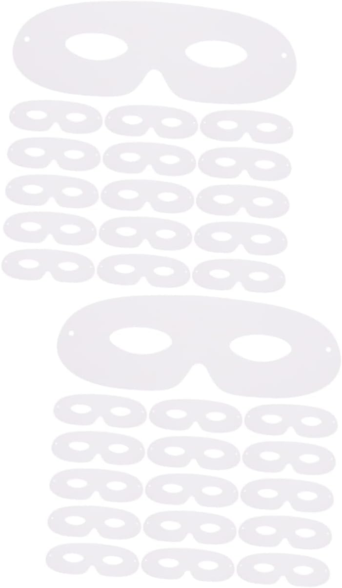 ABOOFAN Partij Gunsten 2 Sets Christmas Dance Unpainted Paper Paintable Masks Cosplay Voor Accessoires Mask Painting DIY White Favors Funny Painted Craft Half Plain Party Hand Halloween ABOOFAN Partij Gunsten 2 Sets Christmas Dance Unpainted Paper Paintable Masks Cosplay Voor Accessoires Mask Painting DIY White Favors Funny Painted Craft Half Plain Party Hand Halloween