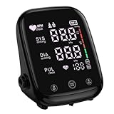 Tensiómetro, Tensiómetros de Brazo Eléctricos,Medidor Tension Arterial 2 * 90 Lectura,con Pantalla LED y Manguito de Presión Arterial Ajustable de 22-42 cm, Controlar la Presión Arterial en Casa