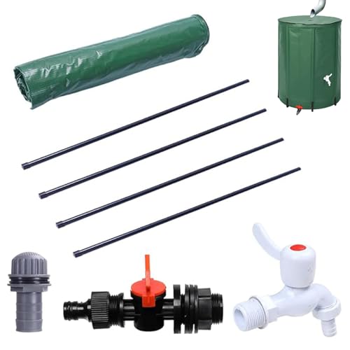 Baril de pluie pliable PVC 50L résout le manque d'eau extérieur