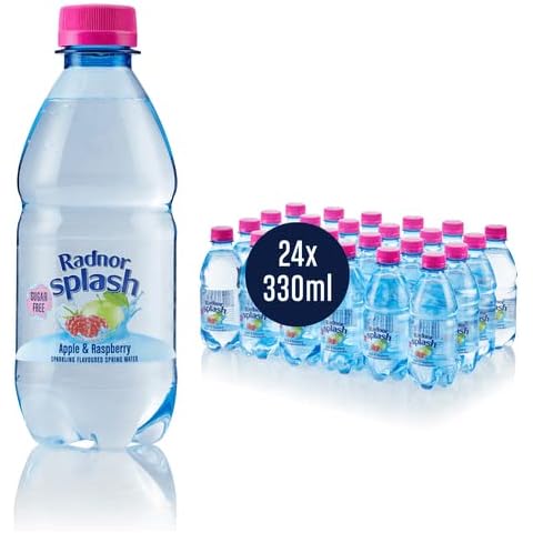 Radnor Splash Sparkling Apple Raspberry Water Cover