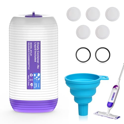 COOMYXIN 1Pack Refillable Bottle for Swiffer Power Mop, 500ML /