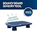 Bouncyband Bouncy Board Sensory Tool – Sensory Board Lets Kids Expel Energy to Boost Focus – Ideal for The Classroom or at Home – 21.75” x 15.75” x 4.3” Balance Board Holds Kids Up to 180lbs