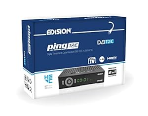 Edision PING T2/C Kabelreceiver DVB-T2/C
