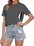 Camisetas de lactancia para lactancia materna, S