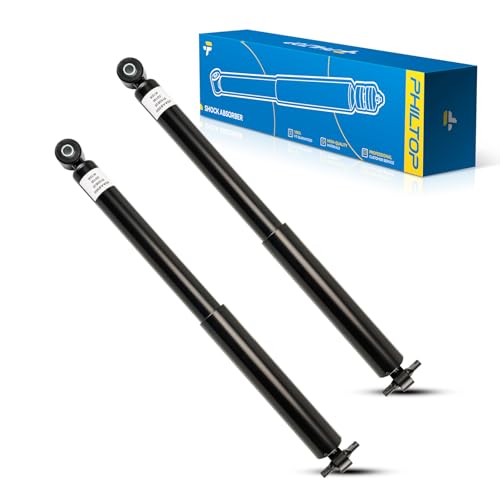 Image of PHILTOP Rear Struts Assembly for 1988-1999 C1500 /K1500 1988-2000 C2500 /K2500 /K3500 1988-2000 C3500, 32225 * 2 Shock Absorbers Replacement Shocks Assembly