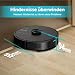 aeco X5 VacuBot Staubsauger-Roboter mit Wischfunktion Saugroboter (5000Pa Saugkraft ideal für Tierhaare, Teppiche u. Hartböden, Laser Navigation, bis zu 160min Akkulaufzeit, Fernbedienung, App)