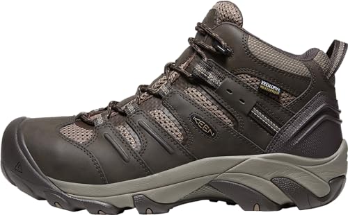 Image of KEEN Utility Men's Lansing Mid Height Steel Toe Waterproof Work Boots