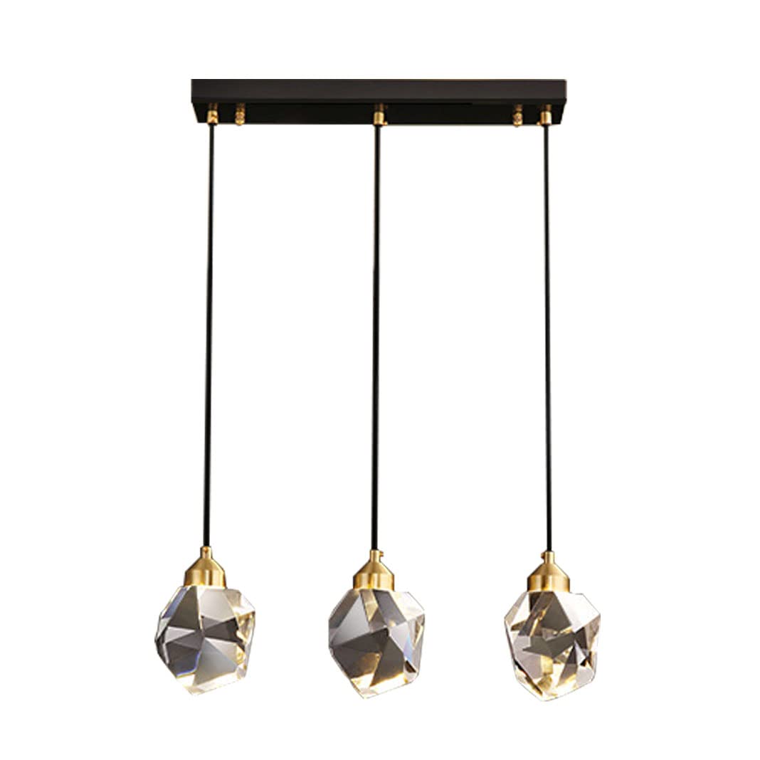 Luminaire suspendu salon chambre cristal k9 pour sublimer une pièce sombre