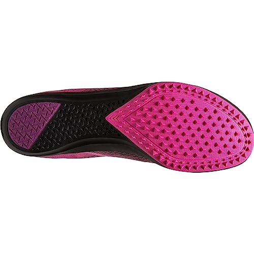 Brooks Brooks Women's Mach 19 Spikeless Cross Country/Track and Field Shoes-Pink/Dark Black (US 11 M)