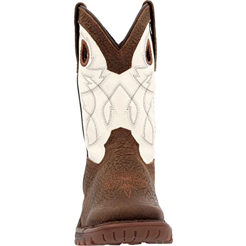 ROCKY Big Kid's Legacy 32 Western Boot Size 5.5(M) Dark Brown3