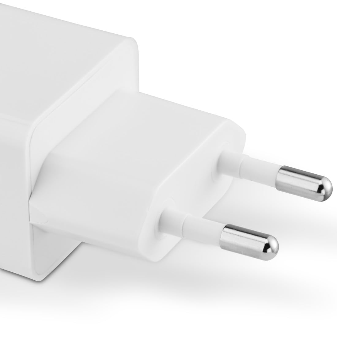 Hama Ładowarka sieciowa mini do Apple (USB C, USB A, 20 W, Quick Charge 3.0, charger, do smartfonów, tabletów, szybkie ładowanie) biała