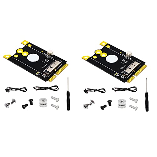Convertisseur Mini PCIe 12+6 broches haute performance pour module WiFi Broadcom BCM94360CD - 2