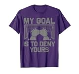 Soccer Goalie Art For Men Women Boys Girls Gag Soccer Player T-Shirt