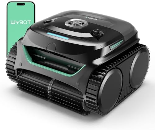 Wybot C2 Cordless Pool Vacuum for Inground Pools, Robotic Pool Cleaner