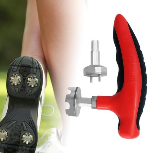 Llave para tacos de golf extractor de clavos portátil herramienta de ajuste manual 5
