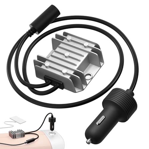 Image of 12V Power Cable Starlink Mini Car Adapter with Cigarette Lighter Plug, Starlink Step up Converter 10V-28V to 30V for RVs, Cars and Boats