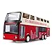YAMAXUN Giocattoli per Autobus RC, Autobus Telecomandato da Città 2.4G Autobus Espresso A Due Piani Autobus Turistico per Auto RC Regalo per Adulti Bambini (Senza Batteria)