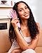 Wet Brush Go Green Curl Detangler Hair Brush, Pale Pink, Ultra-Soft IntelliFlex Detangling Bristles Glide Through Tangles with Ease, Great For Curls, No Split Ends & Pain-Free for Wet or Dry Hair