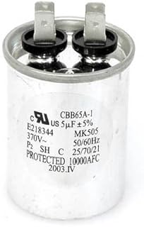 43-100510-58 -Rheem OEM Round Replacement Run Capacitor 5 UF/MFD 370 Volt