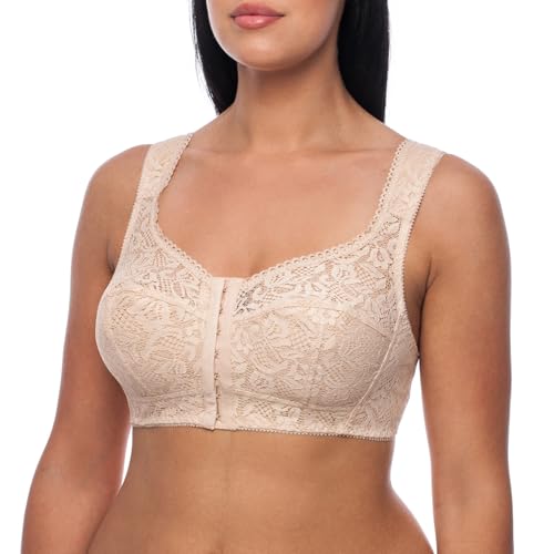 Soutien-gorge fermeture devant grande taille frugue pour femme confortable