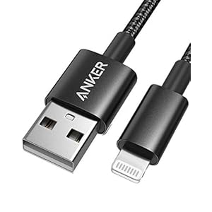 Anker iPhone Charger Cable, 6 ft , 331 Premium Nylon USB-A to Lightning Cable, MFi Certified iPhone Cable for iPhone SE…
