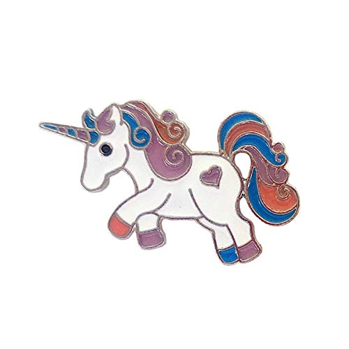 Scrox 1pcs Broches Ropa Mujer Unicornio Cumpleaños