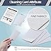 BTuregsau Card Reader Cleaning Cards - Dual Side Credit Card Reader Cleaner, CR80 Card Reader Cleaner POS Cleaning Cards (25PCS) Easy Install Easy to Use White
